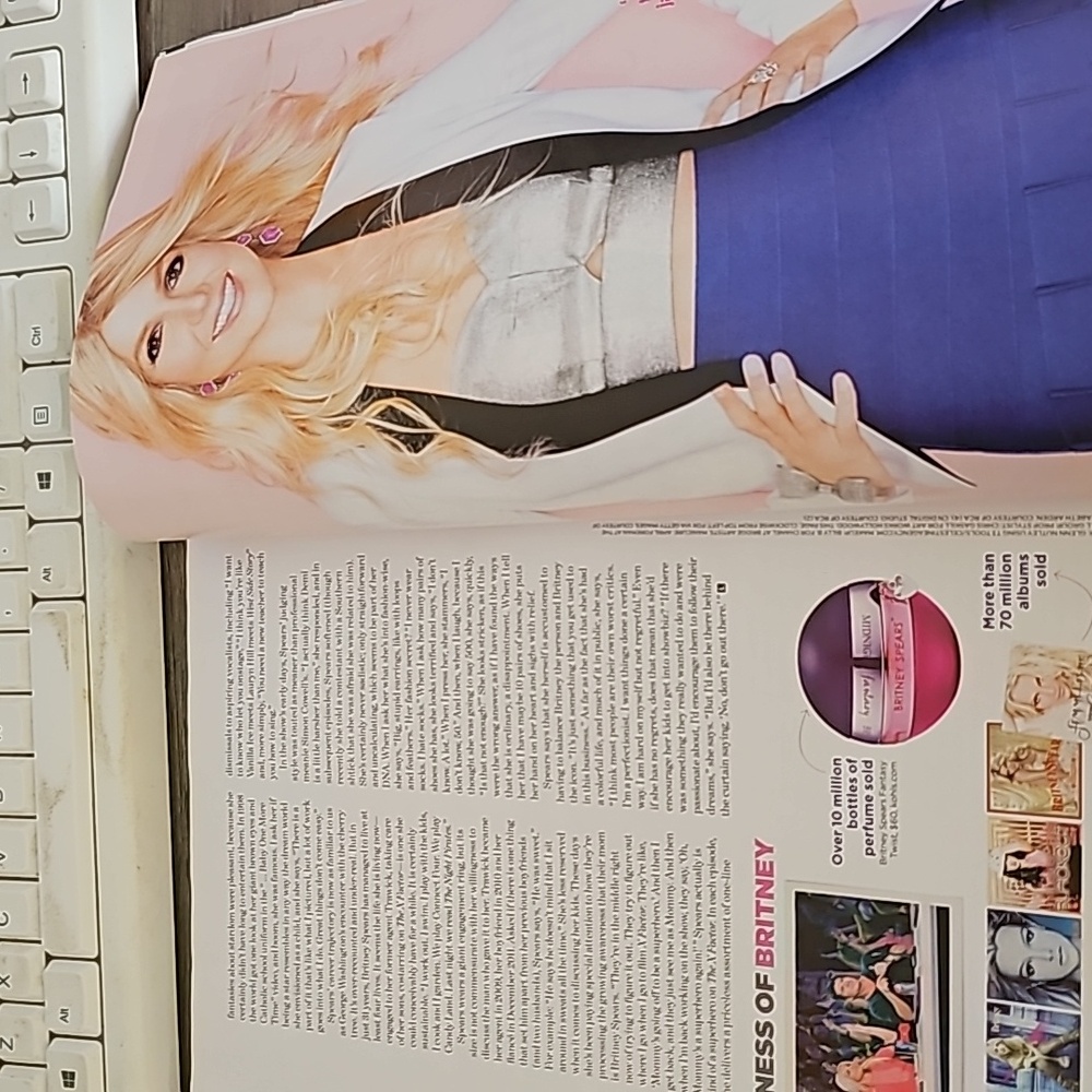 Britney Spears Lucky Magazine Dec 2012 - Picture 4 of 4